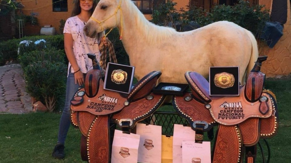 María Malibrán campeona nacional de barriles