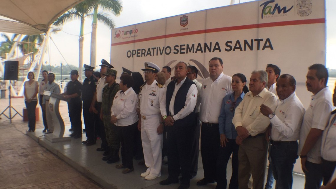 Arranca en Tampico operativo de seguridad Semana Santa 2017