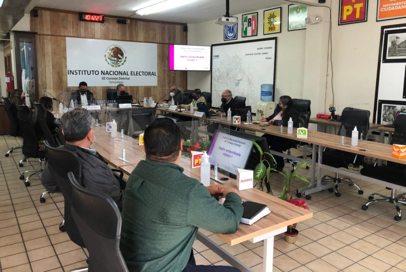 Instalan Consejo Distrital para proceso electoral 2022