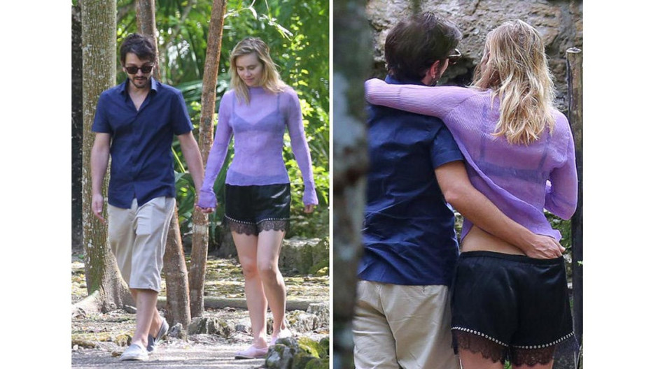 Diego Luna y Suki Waterhouse disfrutan de su amor en México