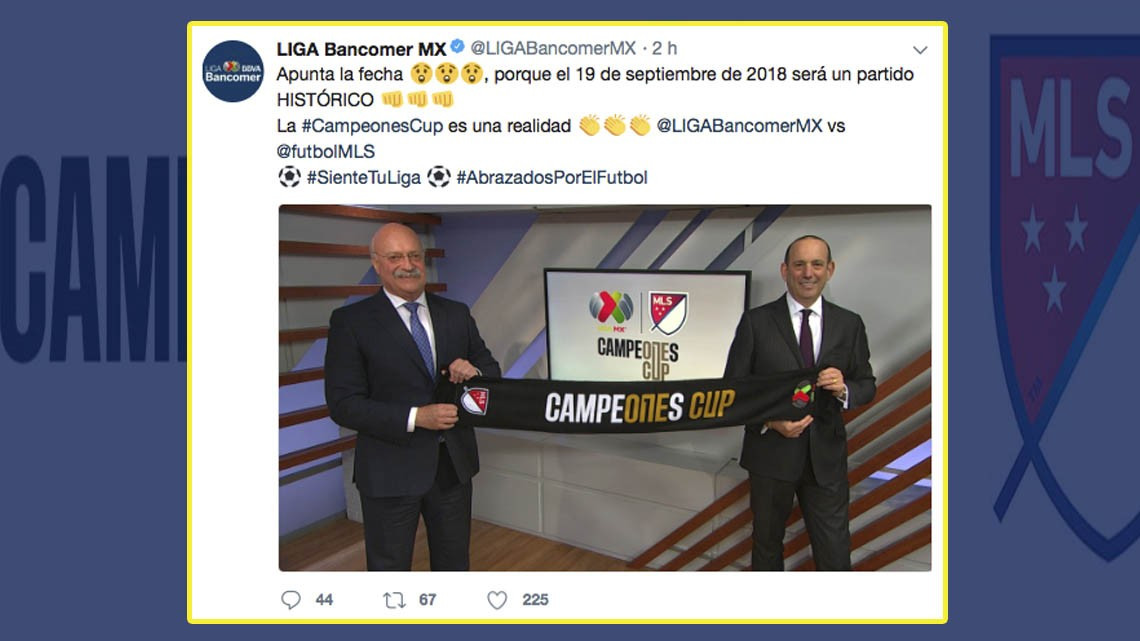 MLS y Liga MX anuncian tendrán Juego de Estrellas 