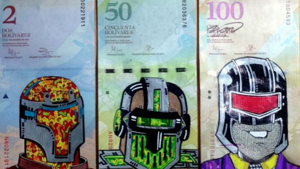 “Intervienen” bolívares en protesta de devaluación