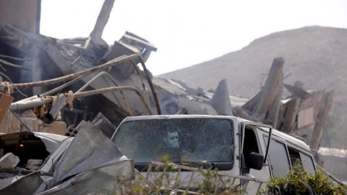 El bombardeo a Siria en Imagenes