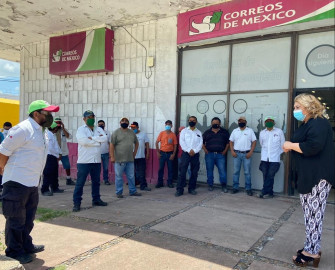 Carteros de Matamoros reciben apoyo de la Diputada Adriana Lozano