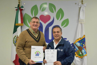 Firman convenio DIF Reynosa Y Conalep