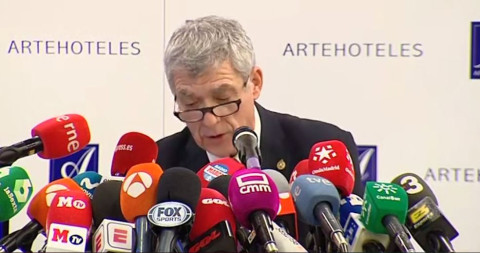 Gobierno único responsable de que España se quede sin Mundial: Villar