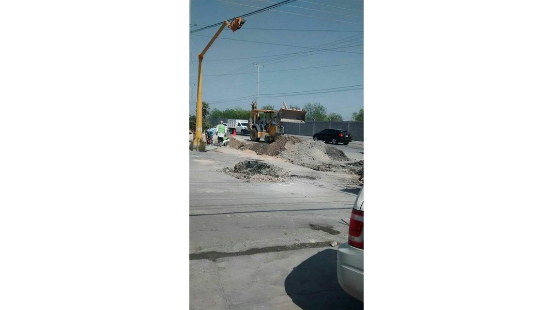 Concluye reparación en Blvd. Mil Cumbres y Blvd. Las Fuentes