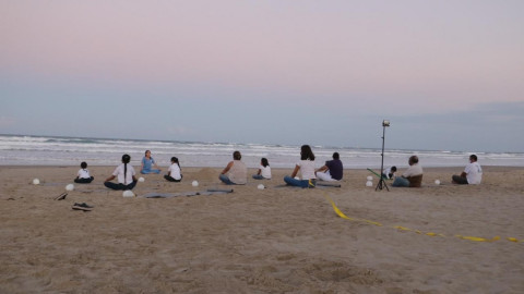 Lleva DIF Tamaulipas sesiones de meditación de la escuela de reconciliación y paz a espacios naturales