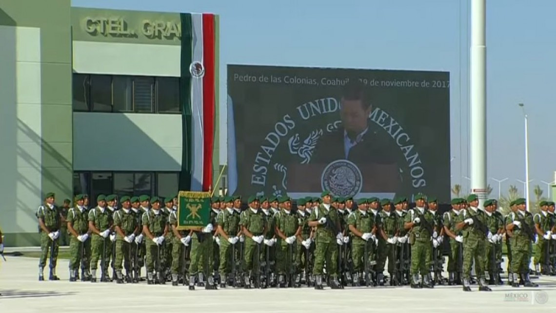 Inauguran 11ª Brigada de Policía Militar y Unidad Habitacional Militar