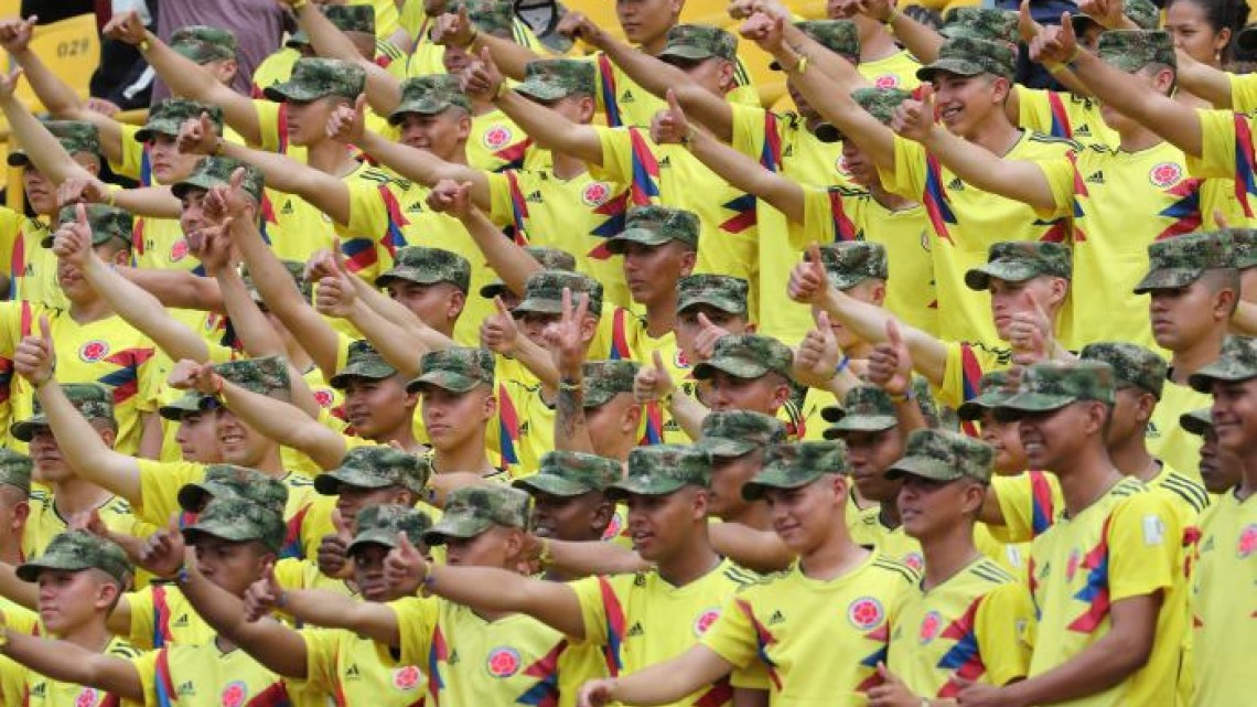 Colombia recibe con cariño a su Selección