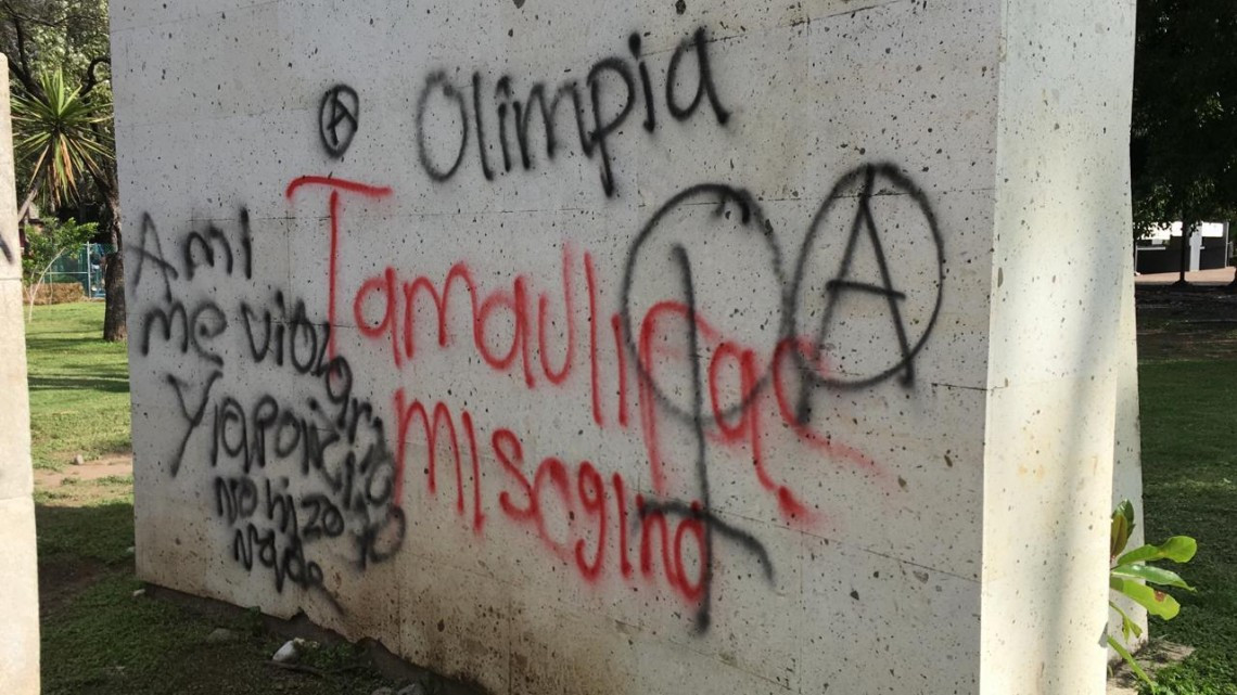 Feministas protestan por no ser incluidas para crear Ley Olimpia