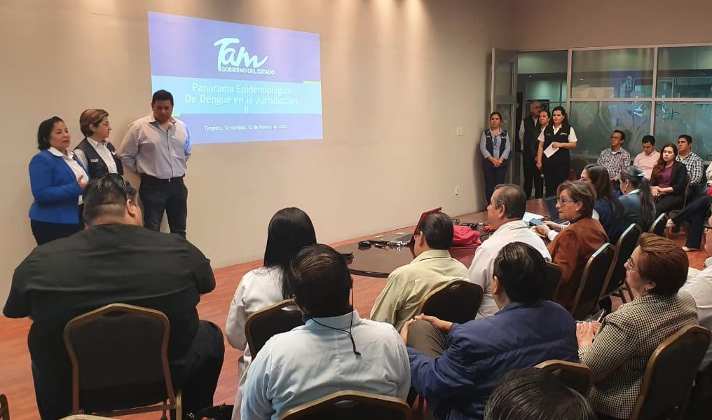 Actualiza Gobierno de Tamaulipas a médicos del estado en la atención al paciente con dengue