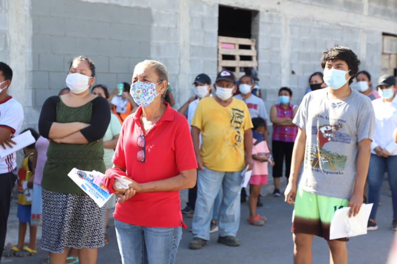 Mejora programa social del Municipio sectores habitacionales 