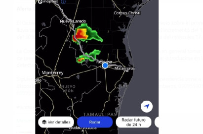 Alertan por probabilidad de lluvias 