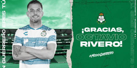 Octavio Rivero se va del Santos Laguna