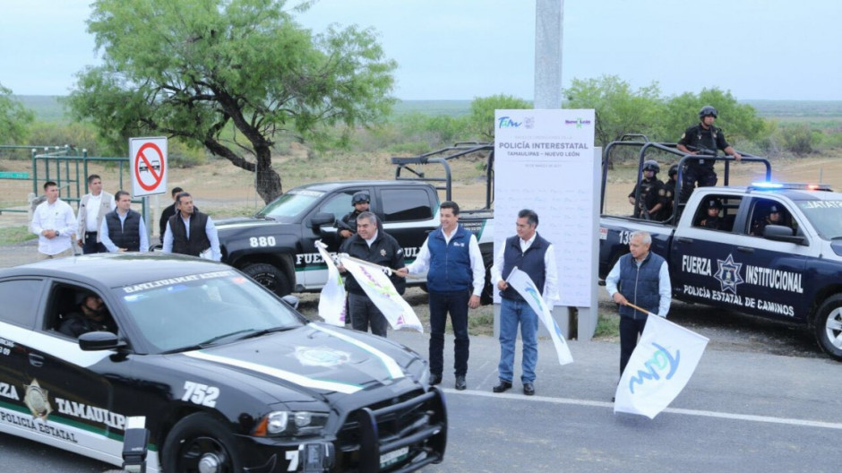 Tamaulipas y Nuevo León ponen en marcha Policía Interestatal 