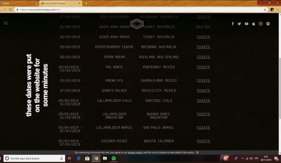 ¡Artic Monkeys viene a México!