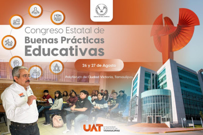 Promueve la UAT Congreso Estatal de Buenas Prácticas Educativas 2025