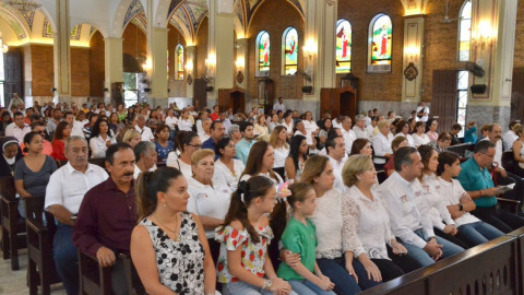 Campaña política de Adrián Oseguera culmina con Misa de Acción de Gracias