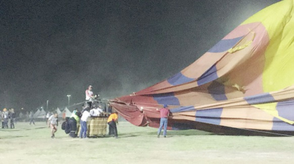 Ningún globo flotó en GloboFest; Intentarán una segunda edición