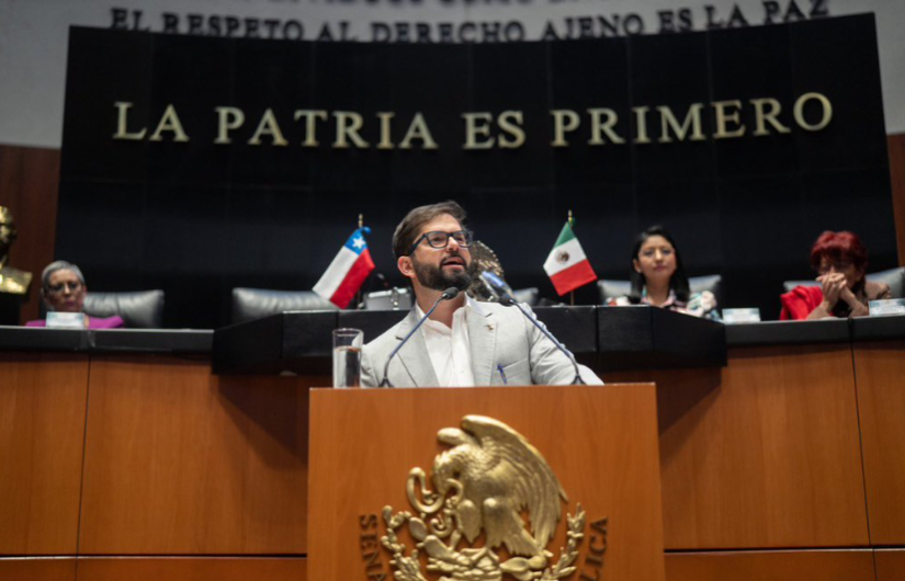 "Respetamos su opinión": AMLO sobre las declaraciones de Boric en el Senado 