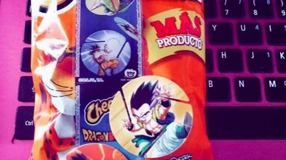 Chetos saca nuevos tazos de Dragon Ball Z