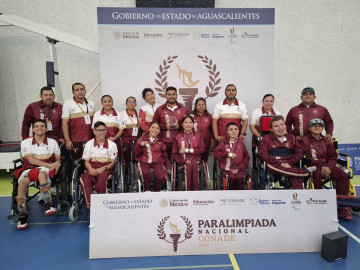 Tamaulipas cierra participación en boccia y paranatación con 16 medallas en la Paralimpiada Nacional 2025