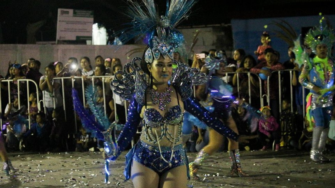 Disfrutan altamirenses 3er día del Carnaval Altamira 2018