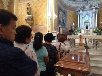 Dan último adiós al Obispo José Luis Dibildox Martínez