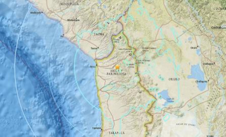 Sacude sismo de 6.3 a Chile