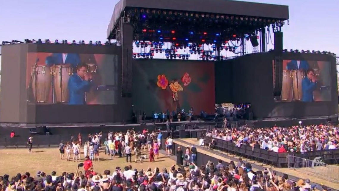 Los Ángeles Azules pusieron sabor a Coachella