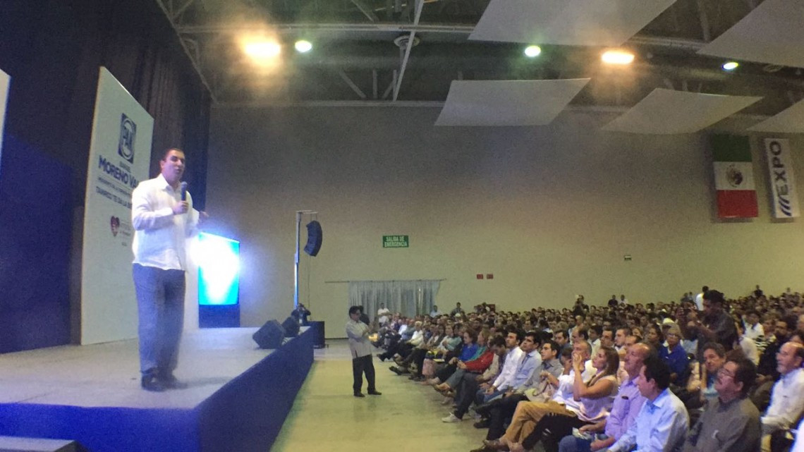  Presenta Rafael Moreno Valle su Gobierno Humanista