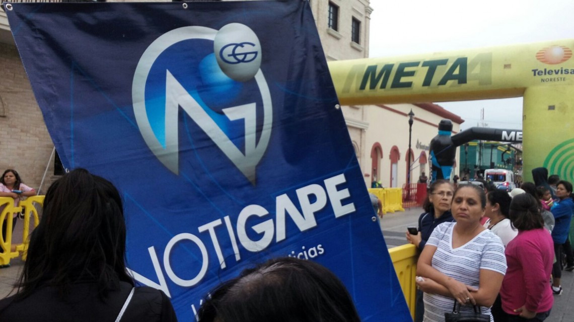 NotiGape participa en la carrera Super XHAB de Televisa Noreste