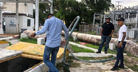 Suspenderá Comapa Nuevo Laredo servicio de agua en la Planta Norte por fuga 