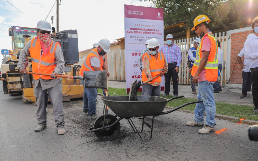 Inicia transformación de la avenida César López de Lara 