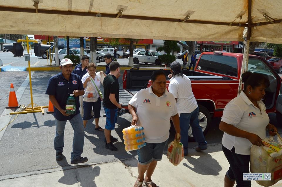 Ayuntamiento activa centros de acopio para afectados por sismo