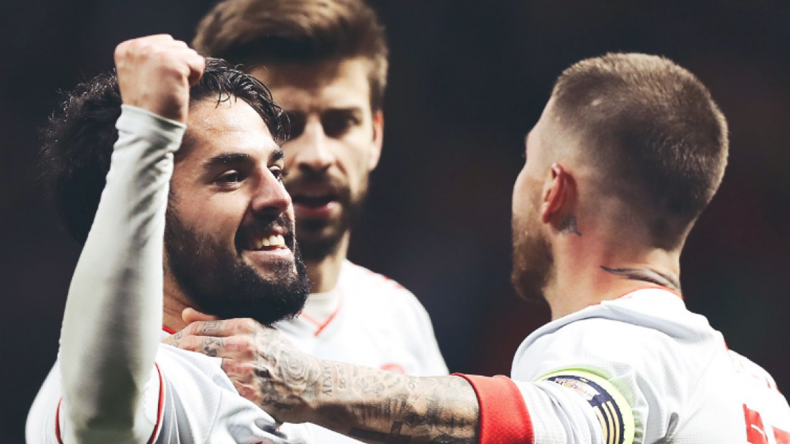 Noche triste para Argentina, España lo golea 6-1