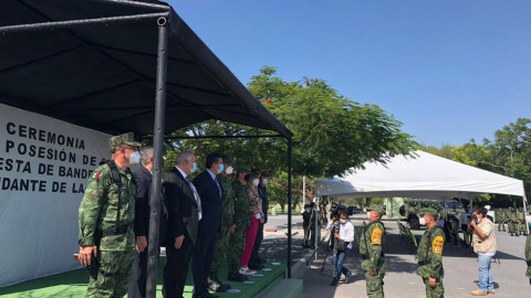 Toma protesta nuevo Comandante de la 8va Zona Militar