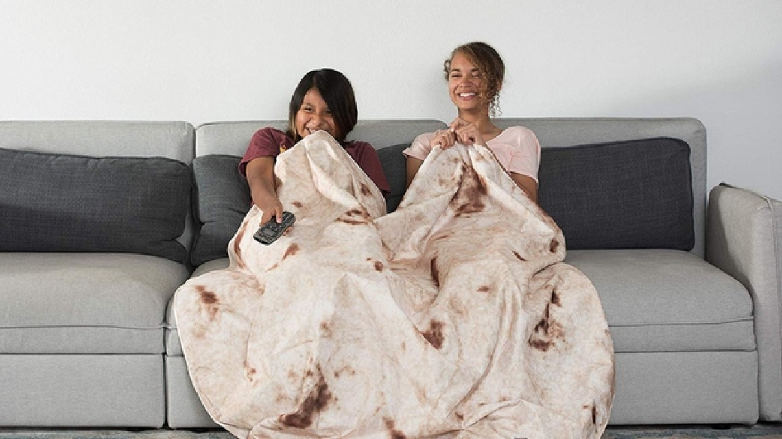 Con esta manta podrás ser ¡Un taco gigante!