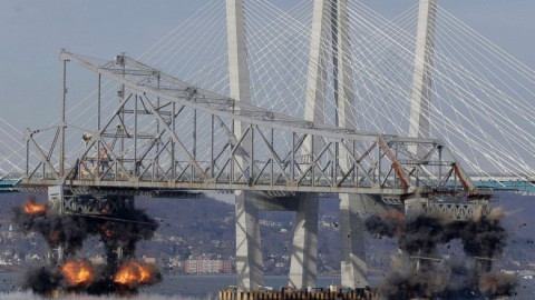 Así fue demolido el Tappan Zee, en NY