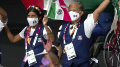Así fue como México desfiló en la inauguración de los juegos Paralímpicos 