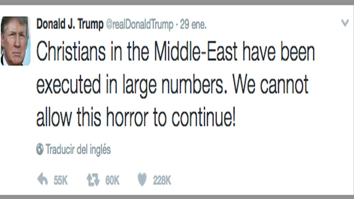 Los 10 tuits que más han gustado del Presidente Trump