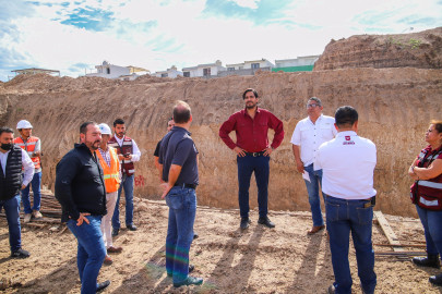 Supervisó Carlos Peña Ortiz avance de la presa El Águila, de Reynosa