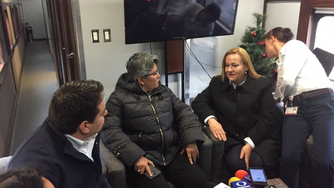 Llega el doctor vagón al área de ferrocarriles