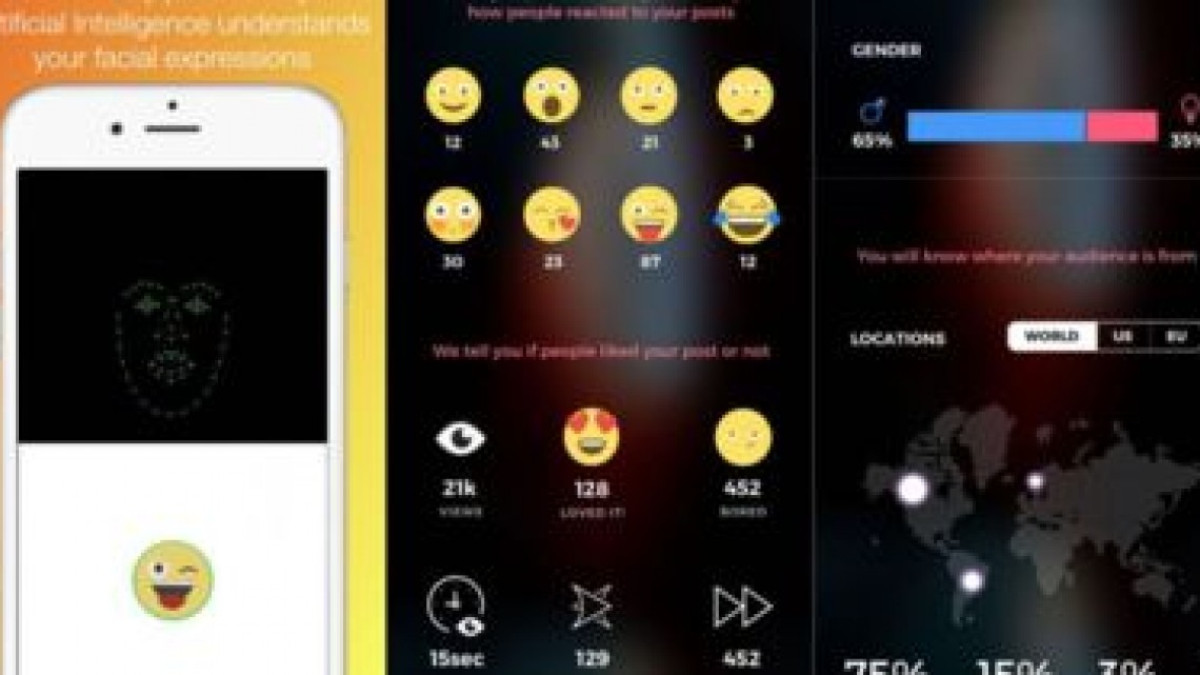 Polygram, la app que reconoce tu rosto y lo transforma en emoji