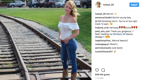 Policía de Texas sorprende con increíble belleza