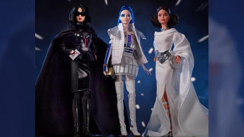 Revelan la nueva colección de Barbie inspirada en Star Wars
