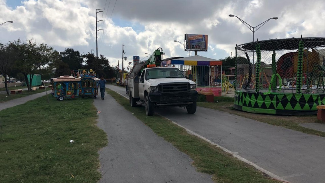 Remodelaran parque Periférico en Matamoros