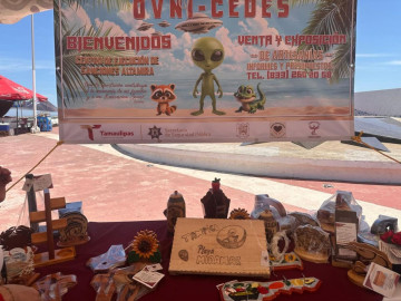 Instala CEDES Altamira punto de venta de artesanías en Playa Miramar