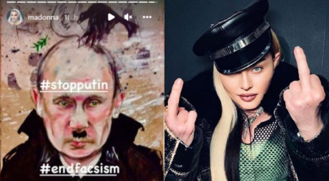 Madonna compara a Putin con Hitler